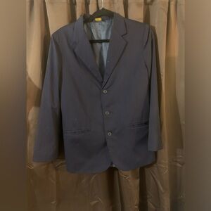 City streets, navy blue, 18, men’s suit jacket